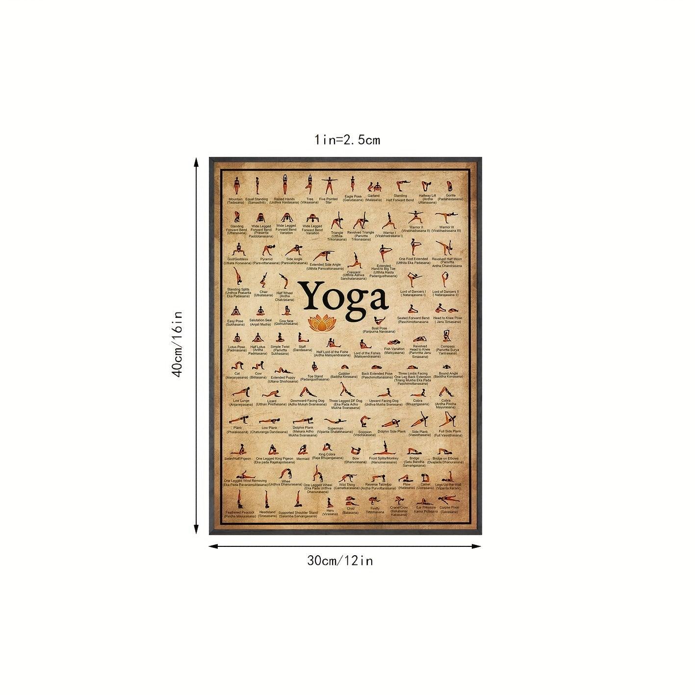 Yoga Vibes : Toile d'Exercice à la Maison - SQWITY