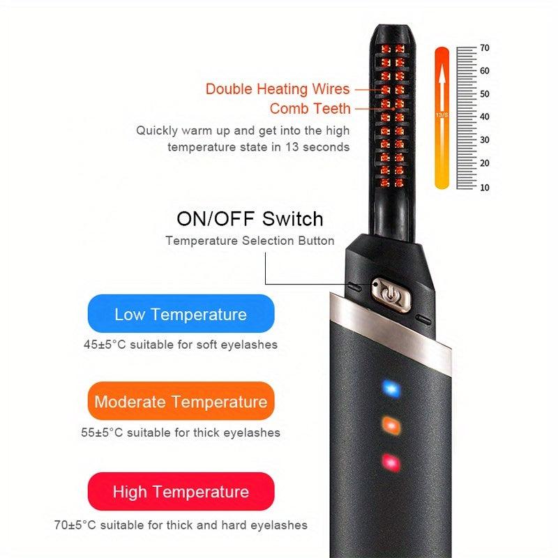 SwiftCurl - Recourbe-cils Électrique Durable et Portable - SQWITY